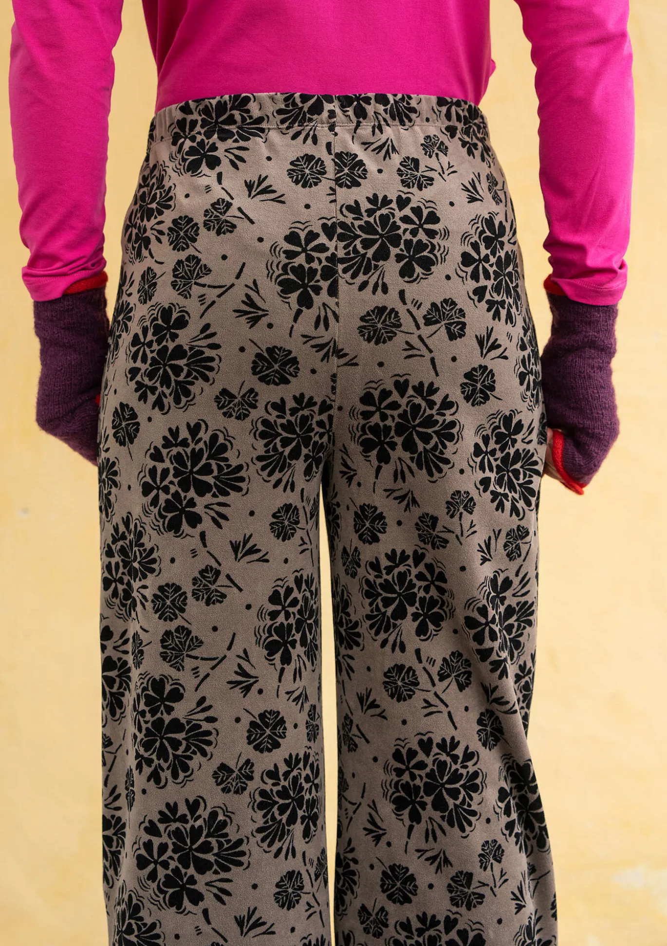 Gudrun Sjödén Velourshose „Selma“ aus Bio-Baumwolle/Recycling-Polyester^ Hosen