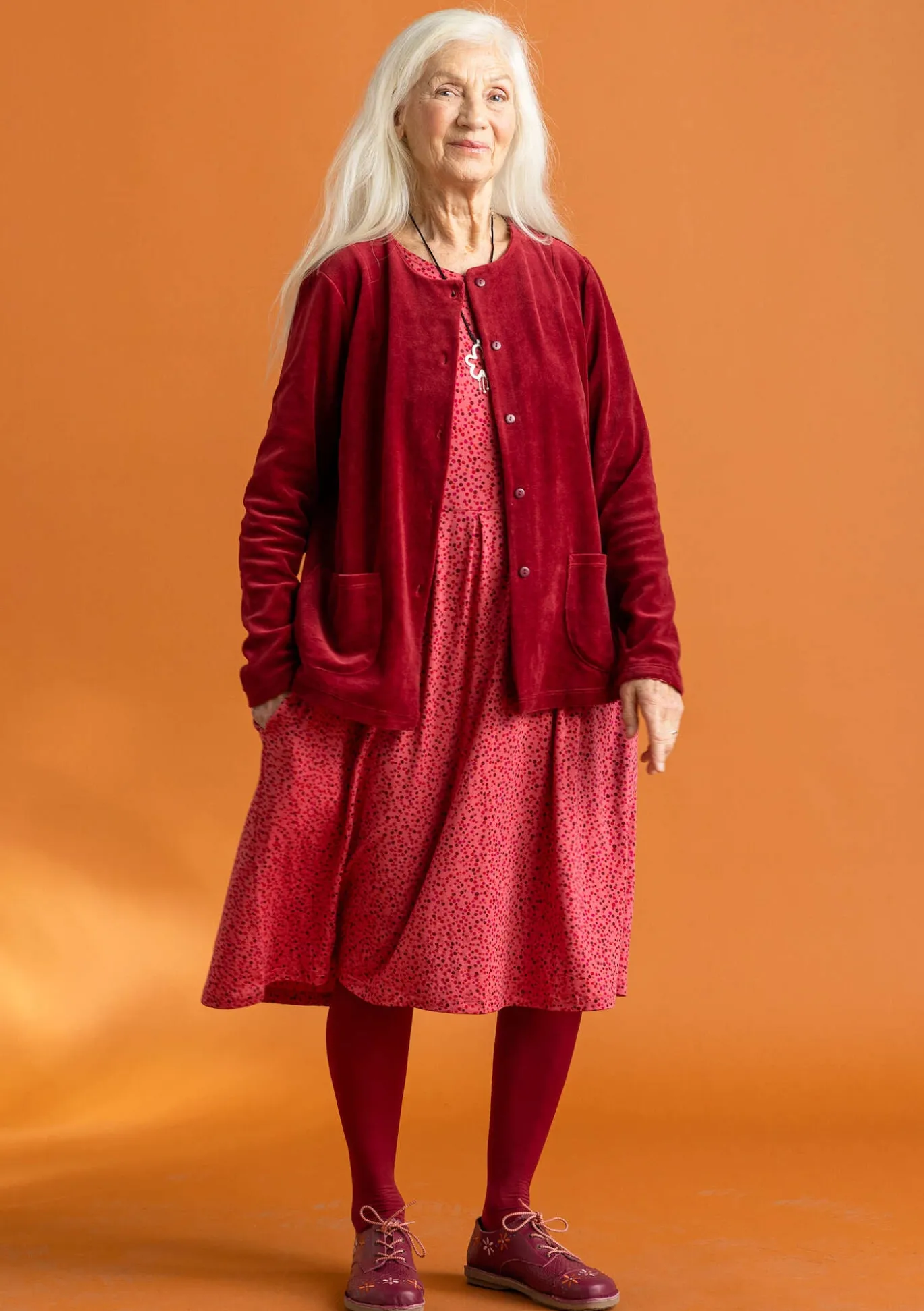 Gudrun Sjödén Veloursjacke aus Bio-Baumwolle/Recycling-Polyester^ Strickjacken | Pullover & Shirts