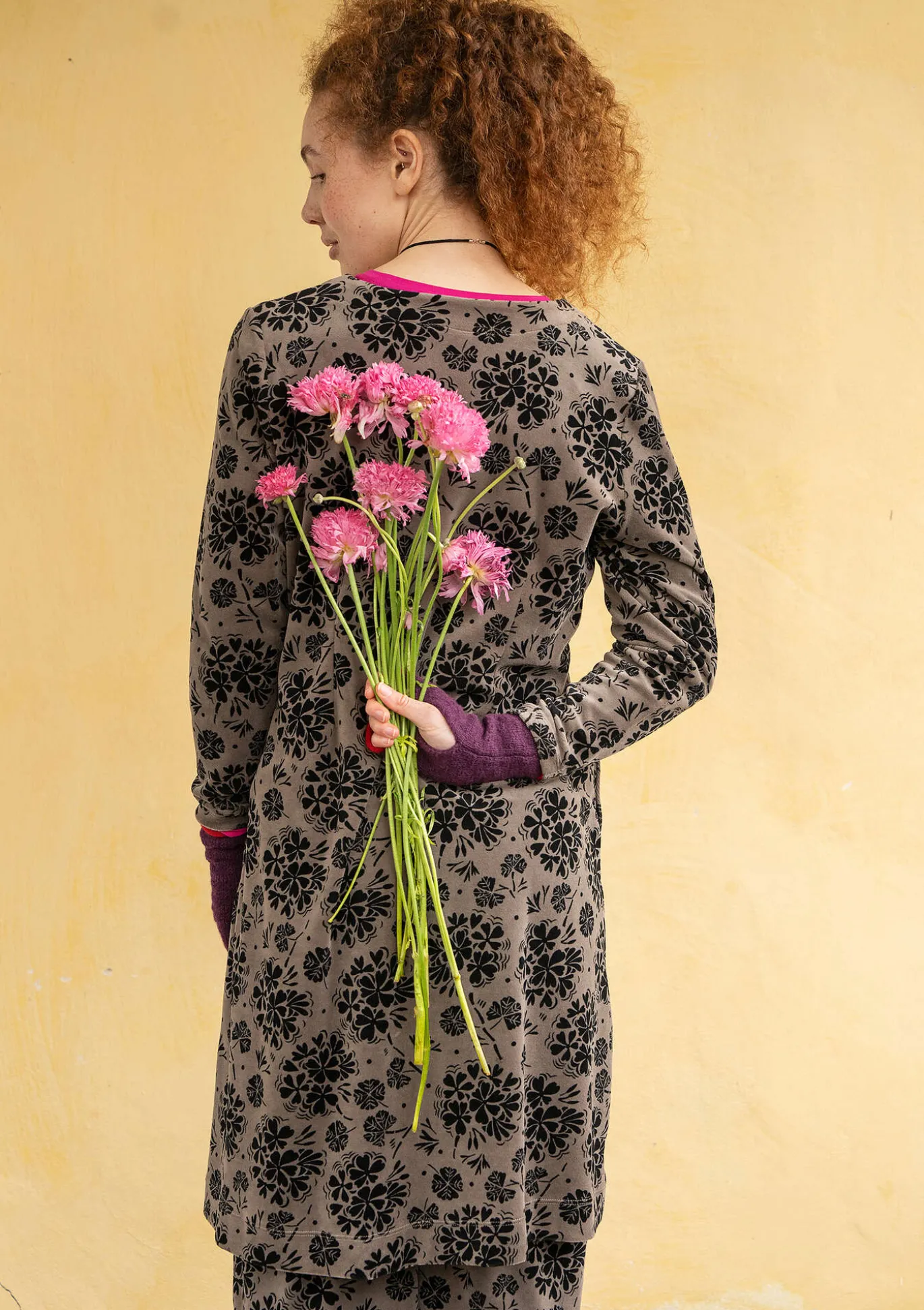 Gudrun Sjödén Velourskleid „Selma“ aus Bio-Baumwolle/Recycling-Polyester^ Kleider