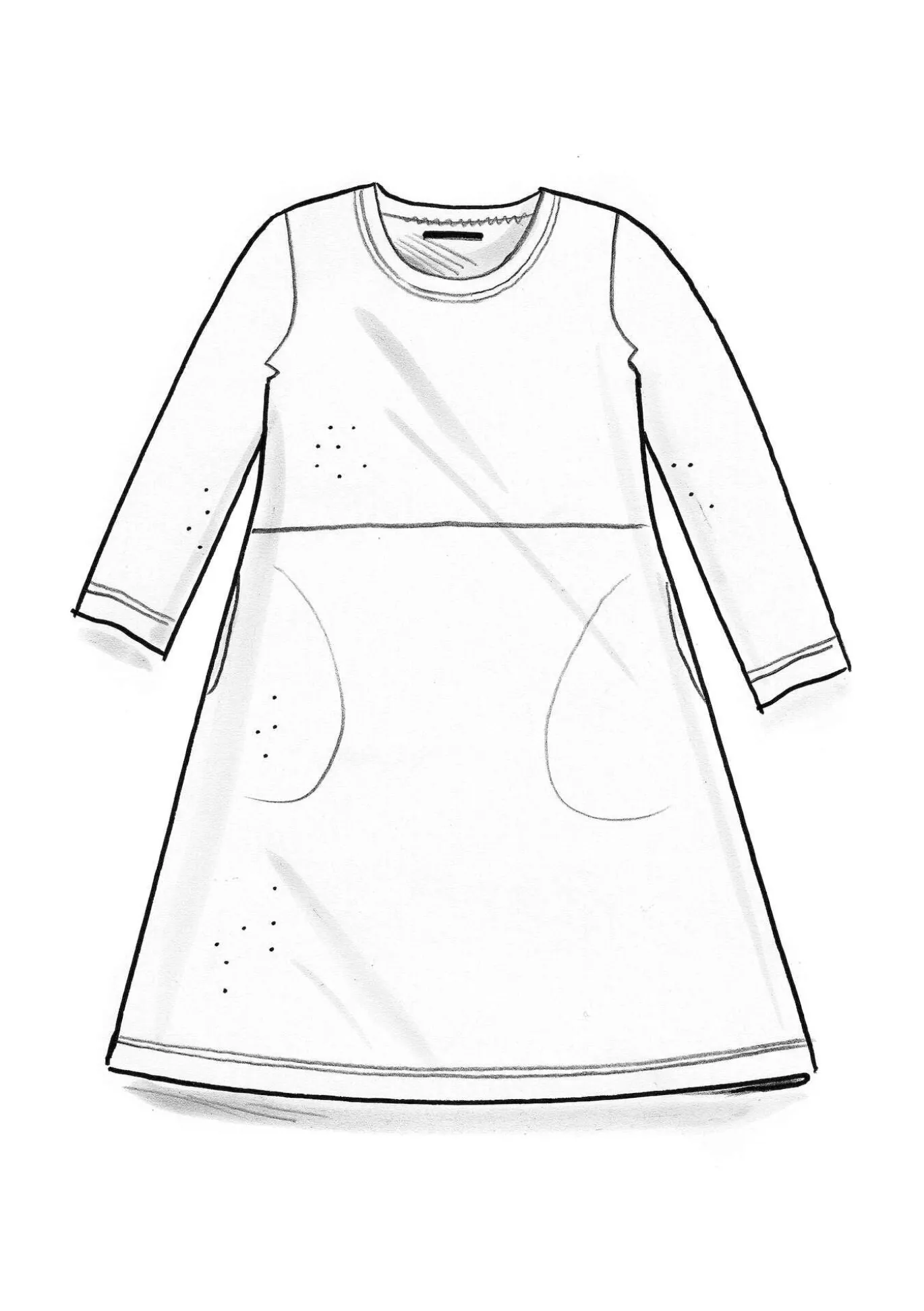 Gudrun Sjödén Velourstunika aus Bio-Baumwolle/Recycling-Polyester^ Tuniken