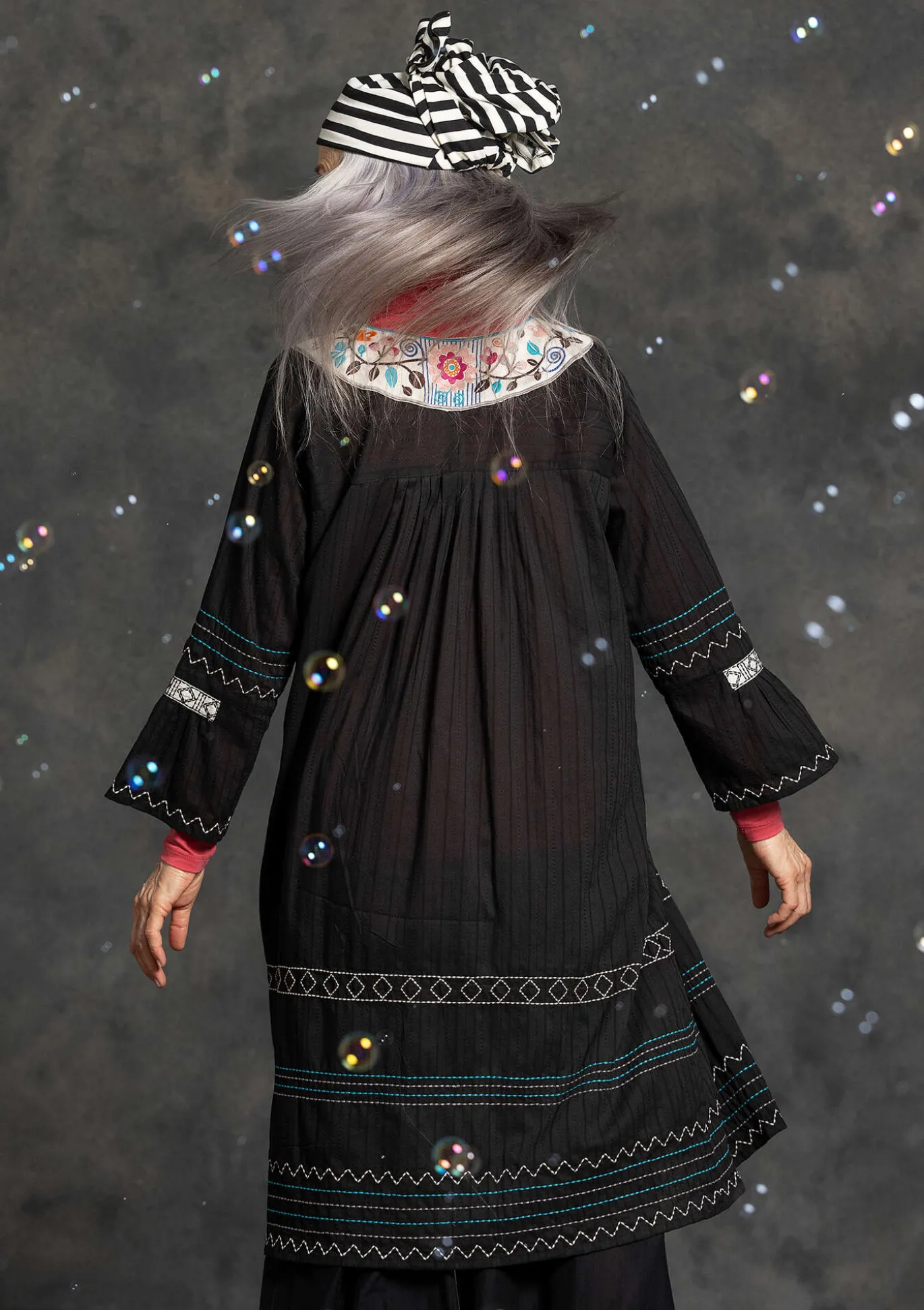 Gudrun Sjödén Webkleid „Kristina“ aus Bio-Baumwolle^ Kleider