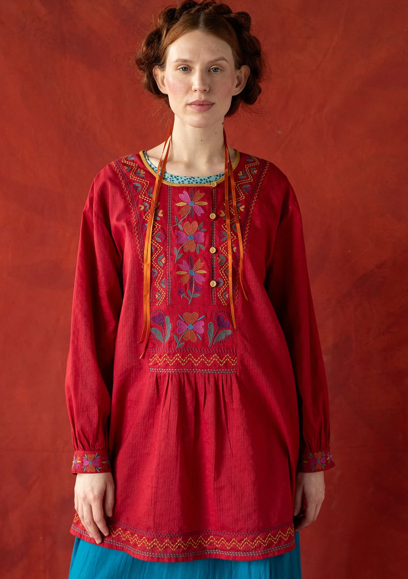 Gudrun Sjödén Webtunika „Wanja“ aus Bio-Baumwolle^ Tuniken