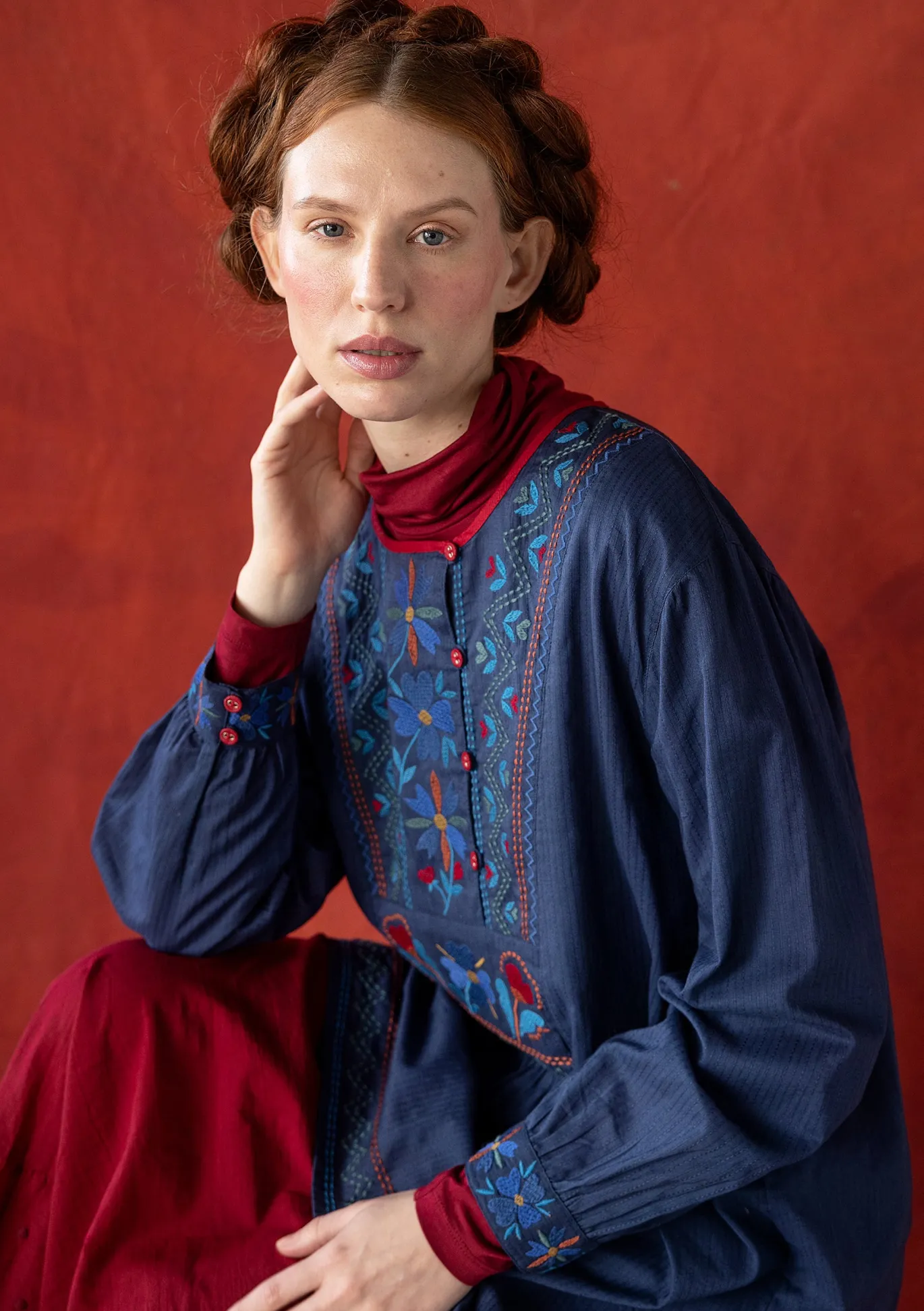 Gudrun Sjödén Webtunika „Wanja“ aus Bio-Baumwolle^ Tuniken
