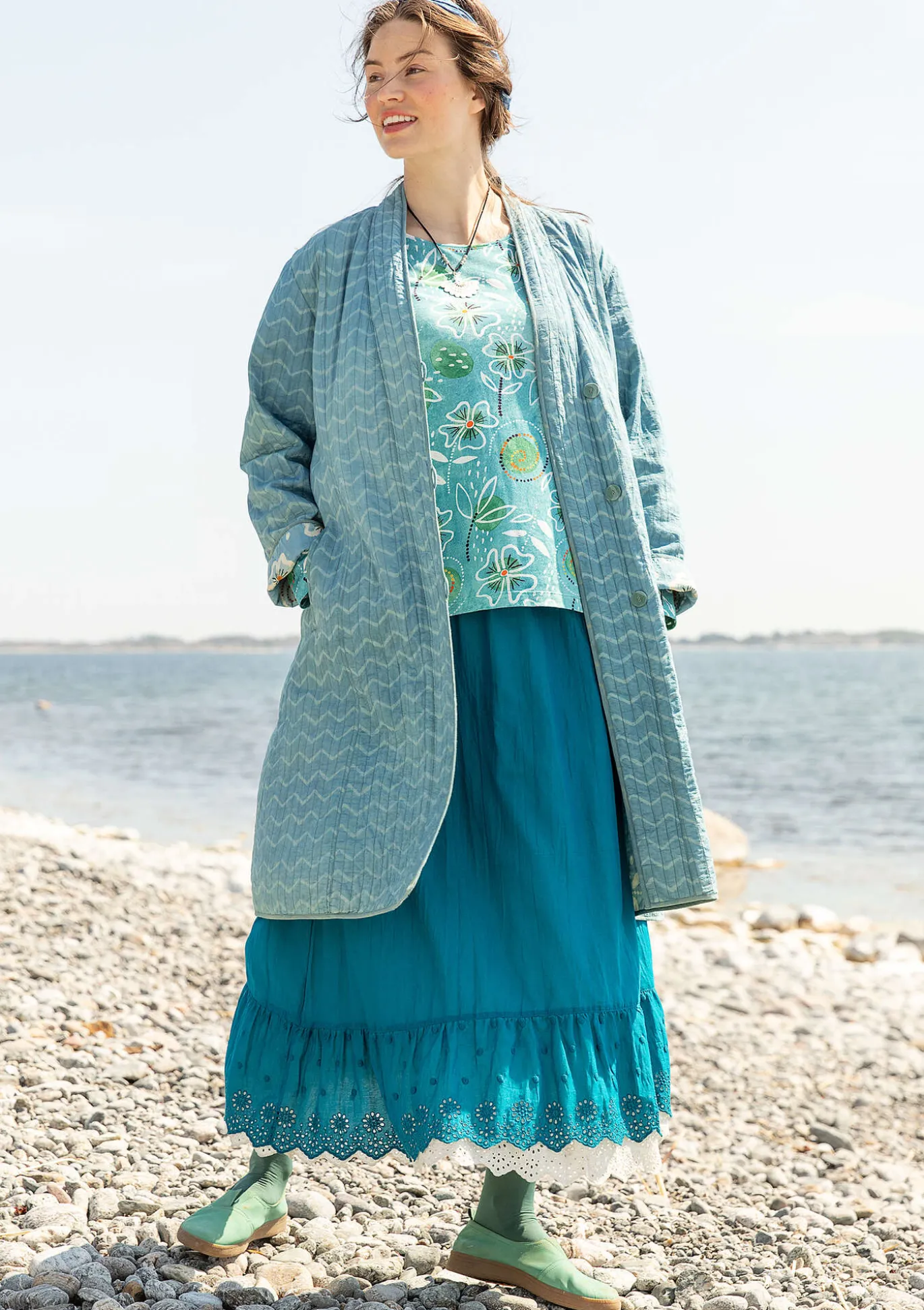 Gudrun Sjödén Wendemantel „Kavita“ aus Bio-Baumwolle^ Jacken & Mäntel