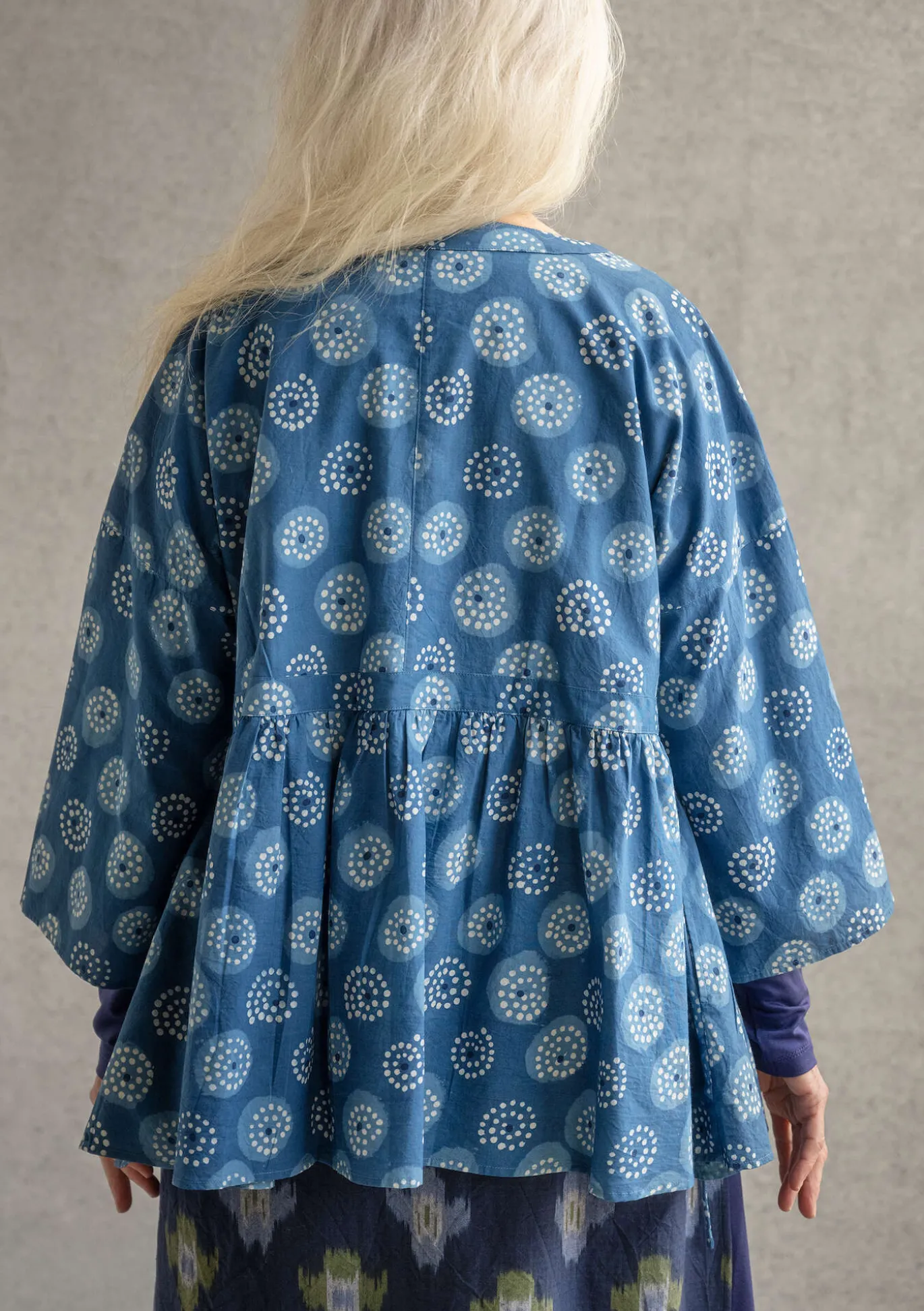 Gudrun Sjödén Wickelbluse „Clay“ aus Bio-Baumwolle^ Blusen