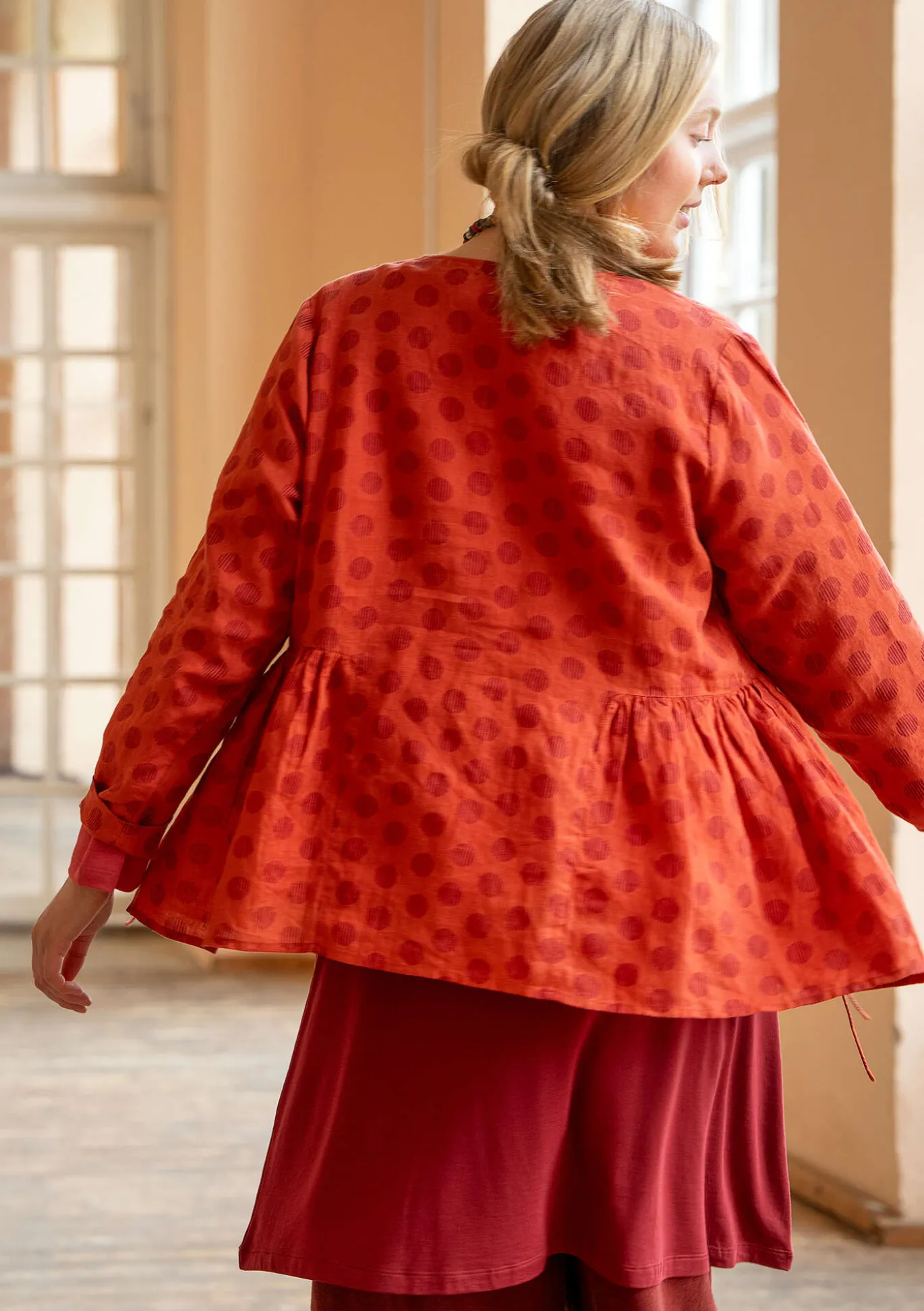 Gudrun Sjödén Wickelbluse „Piccolo“ aus Leinen^ Blusen